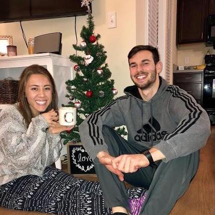 Dec 2018: Our first Christmas living together!