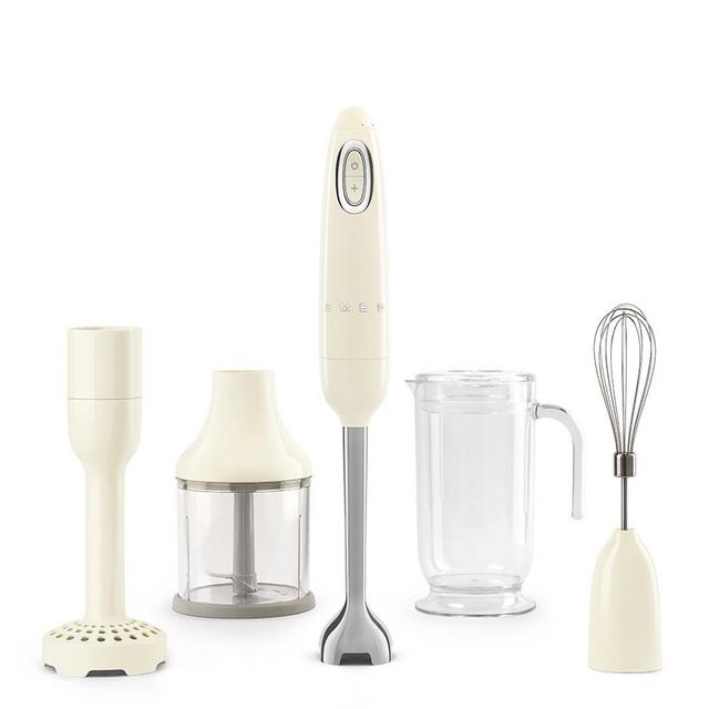 SMEG 50's Retro Style Hand Blender, HBF02CRUK (700 W, 5 pcs)