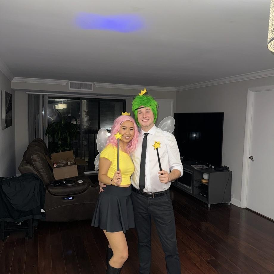 First time dressing up together for Halloween in 2023