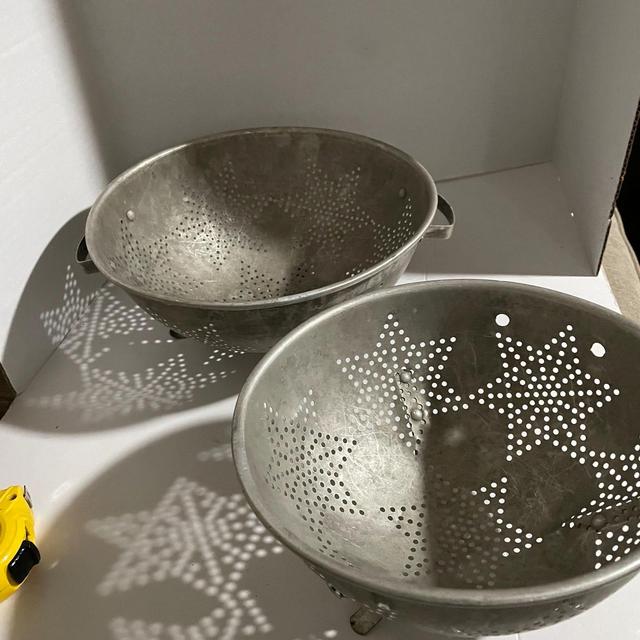 7 star footed colander