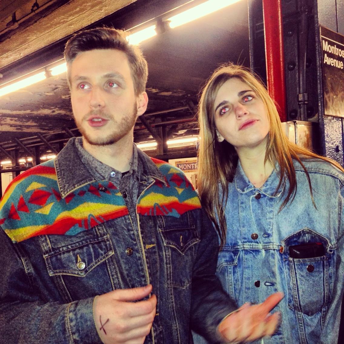 First picture together (in matching denim no less). 2014