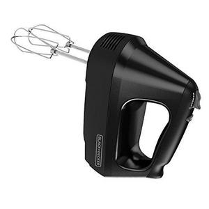 BLACK+DECKER 6-Speed Hand Mixer with 5 Attachments & Storage Case, MX3200B
