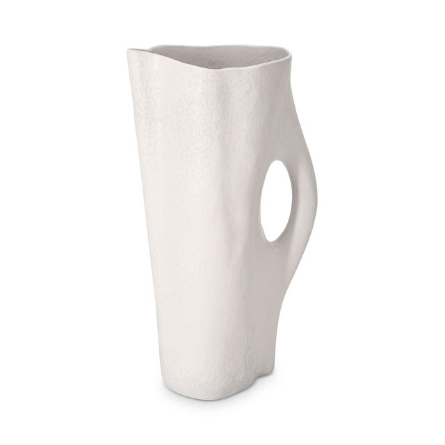 L'Objet Timna Porcelain Pitcher, Stone