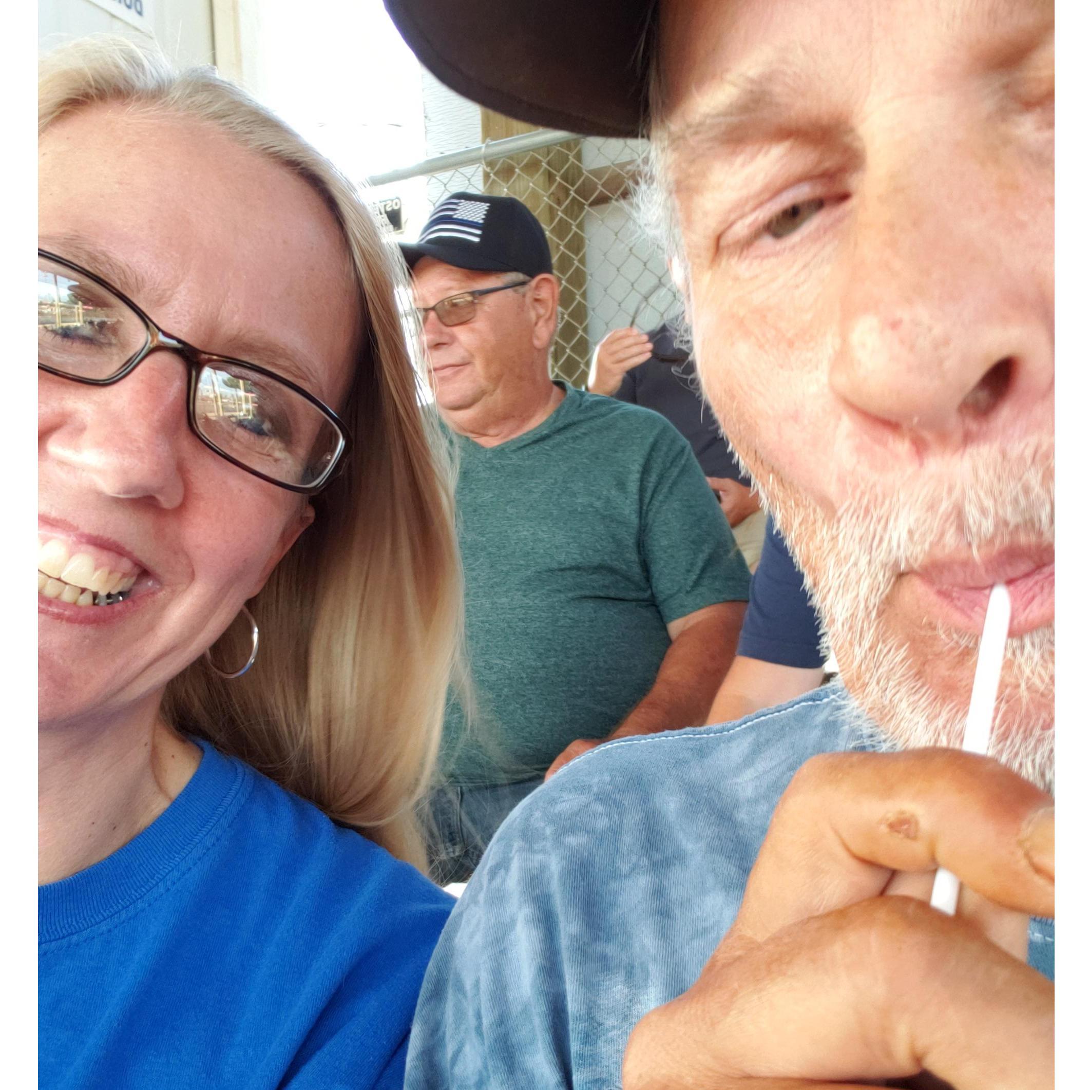 Waiting for the bus crashes at the Kankakee Fair