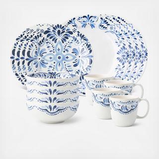 Iberian 16-Piece Dinnerware Set, Service for 4