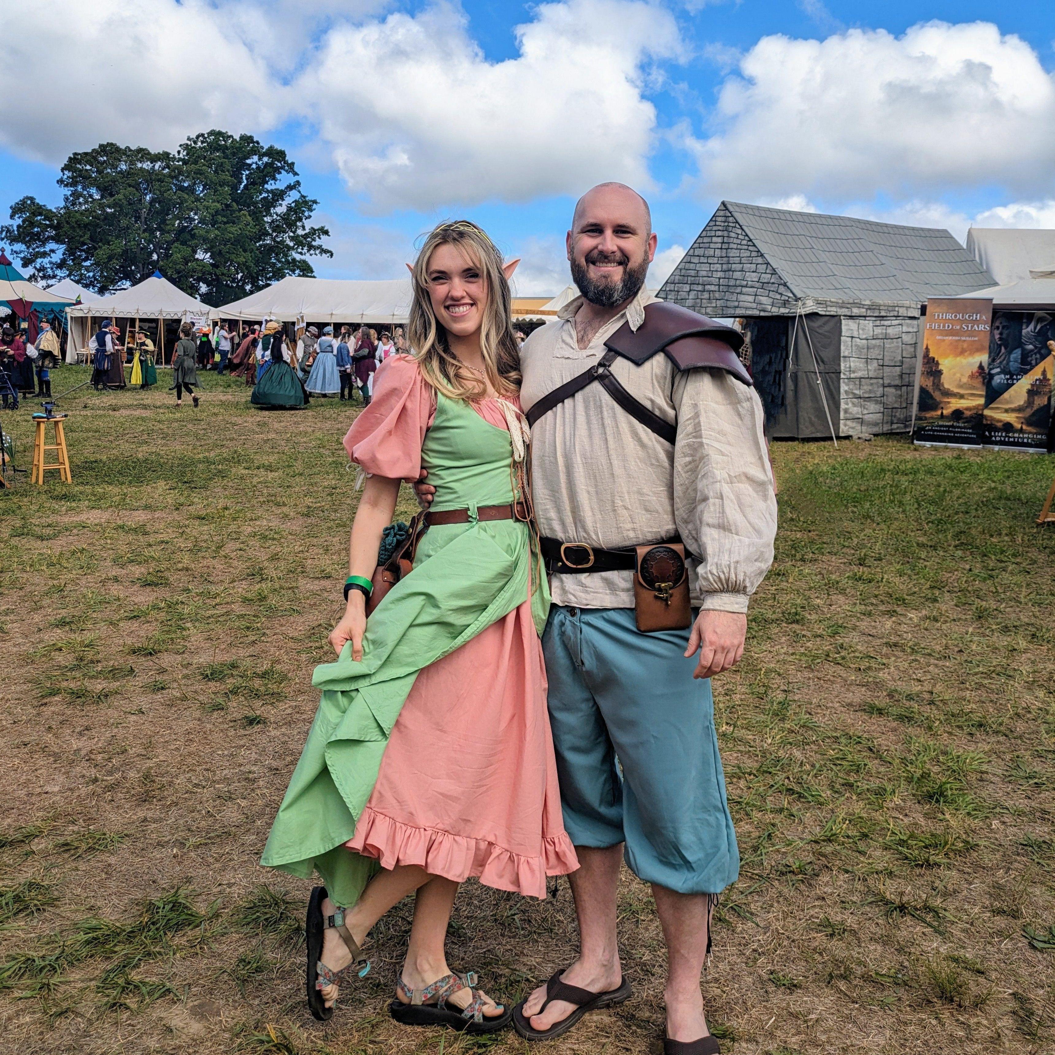 One of our many many ren fest trips!