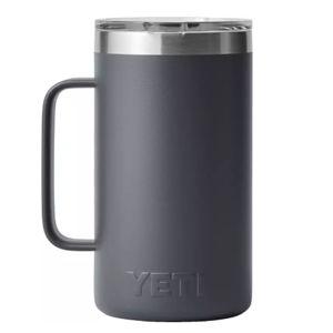 YETI 24 oz. Rambler Mug with MagSlider Lid, Charcoal