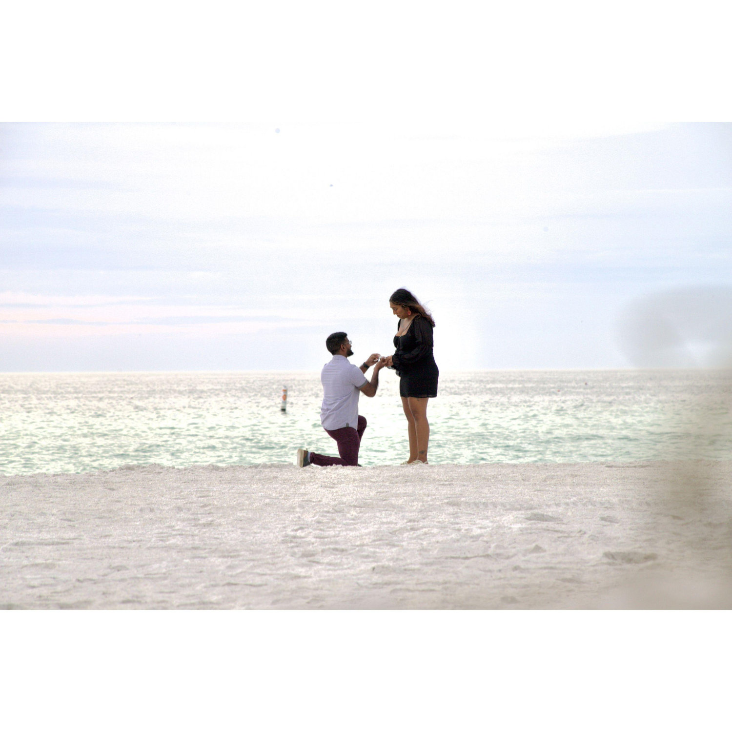 When Nicole Said Yes 12.01.2023 on Anna Maria Island, FL.