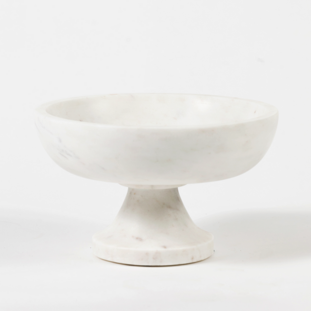 Marble Compote Bowl