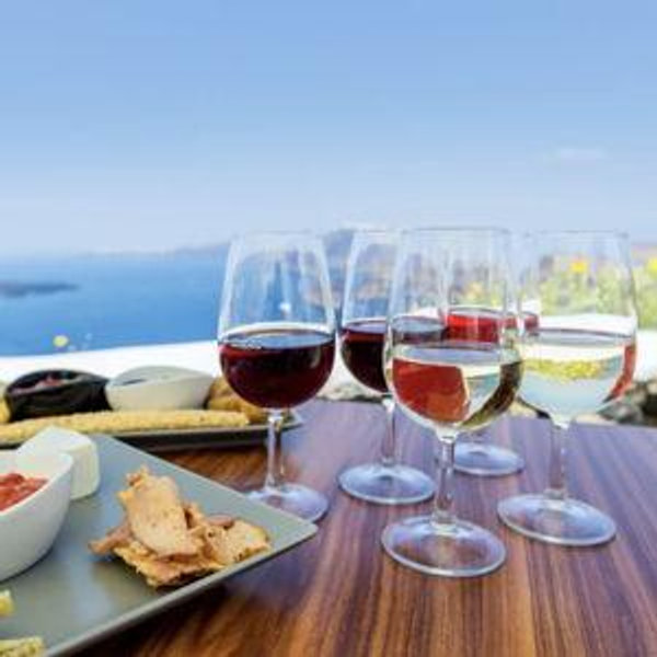 Honeymoon: Santorini Wine Tour