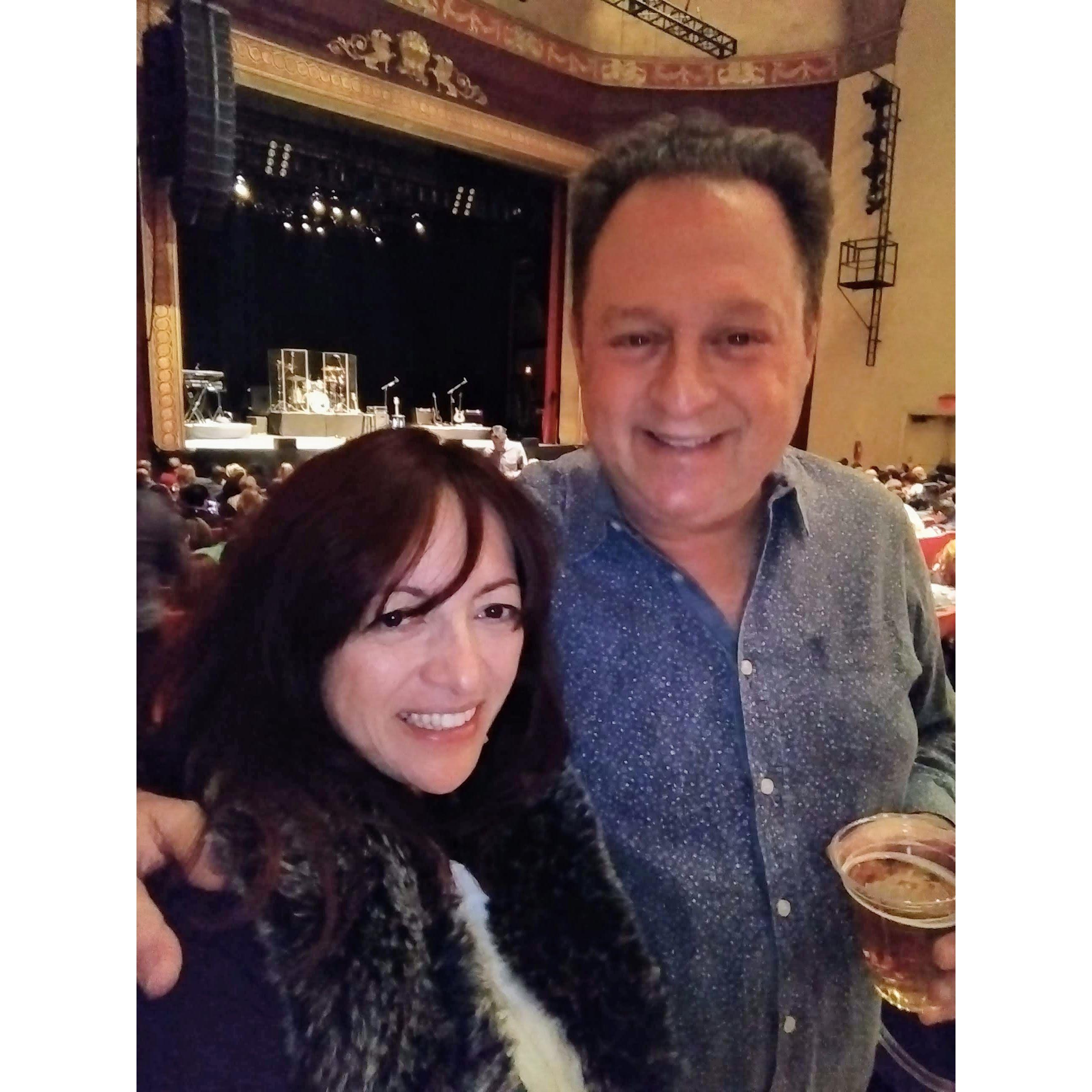 Our first concert together (Air Supply)