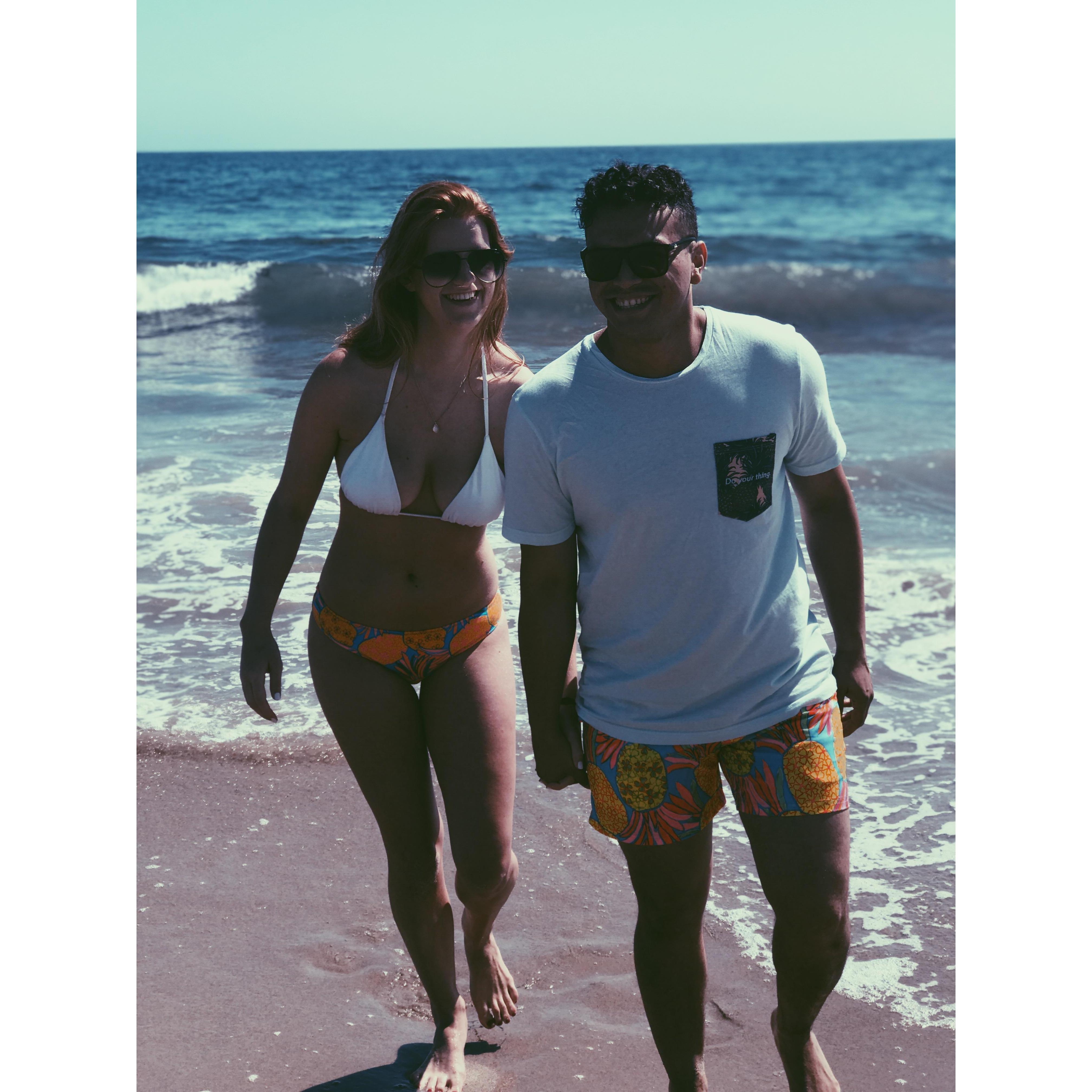 Yes, I did buy us matching bathing suits