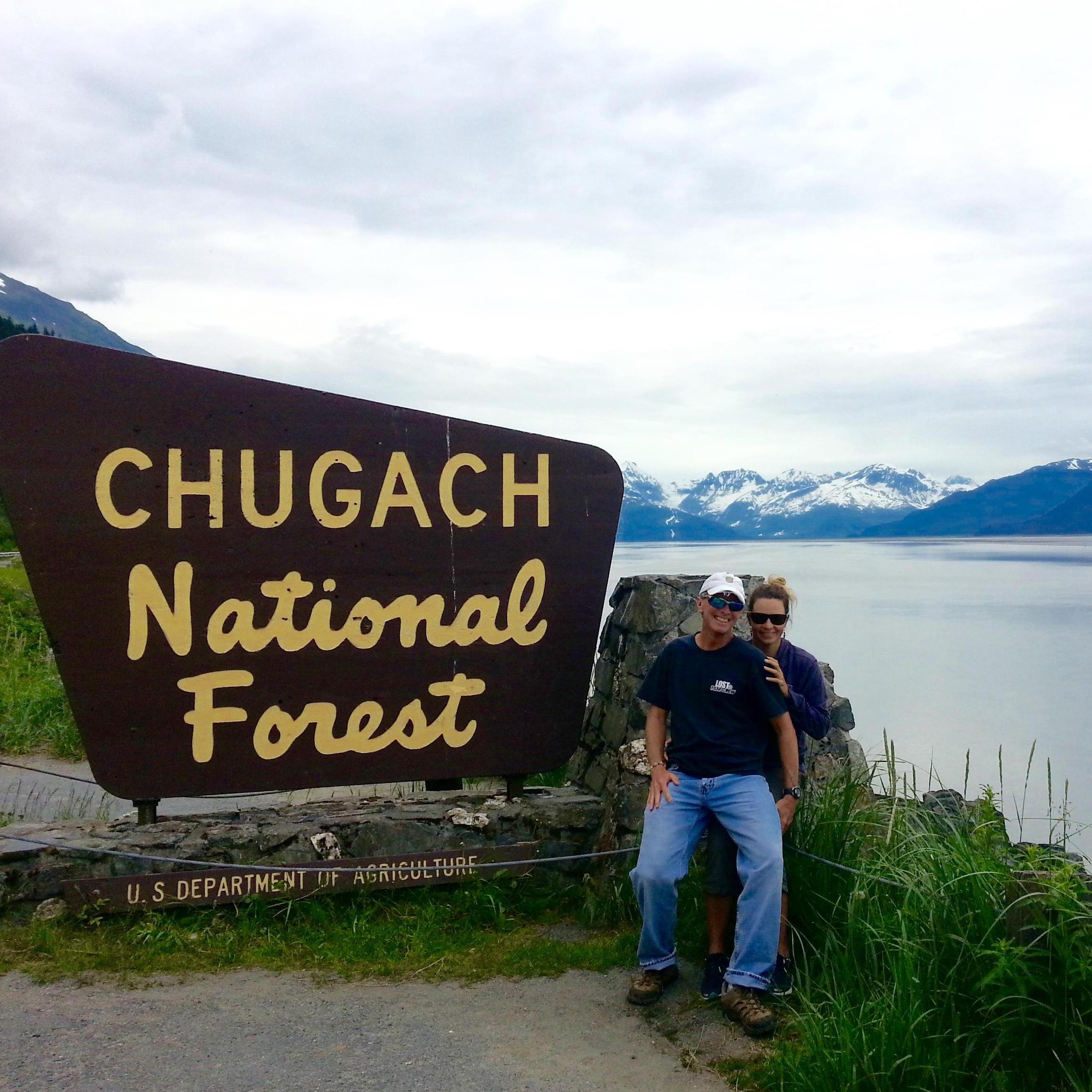 Scenic stops along Turnagain Arm Inlet.