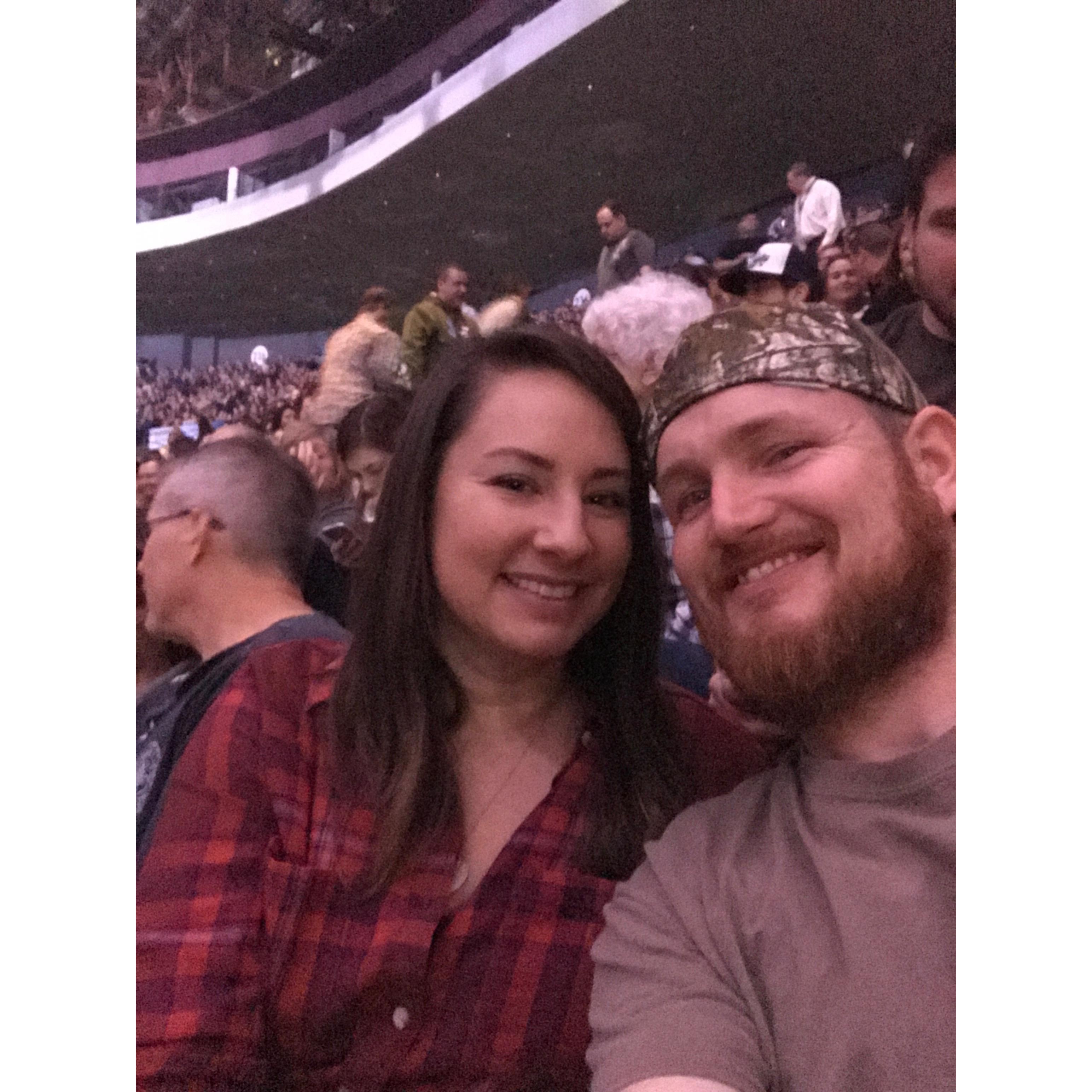 Garth Brooks, our first "I love you"