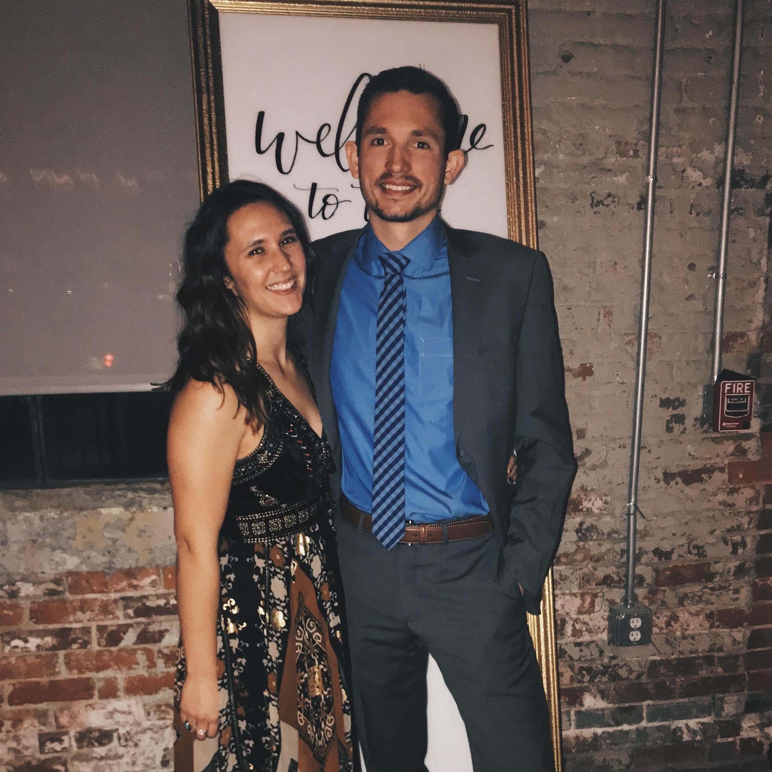Seeing our friends Danny & Jen get married in Ohio!