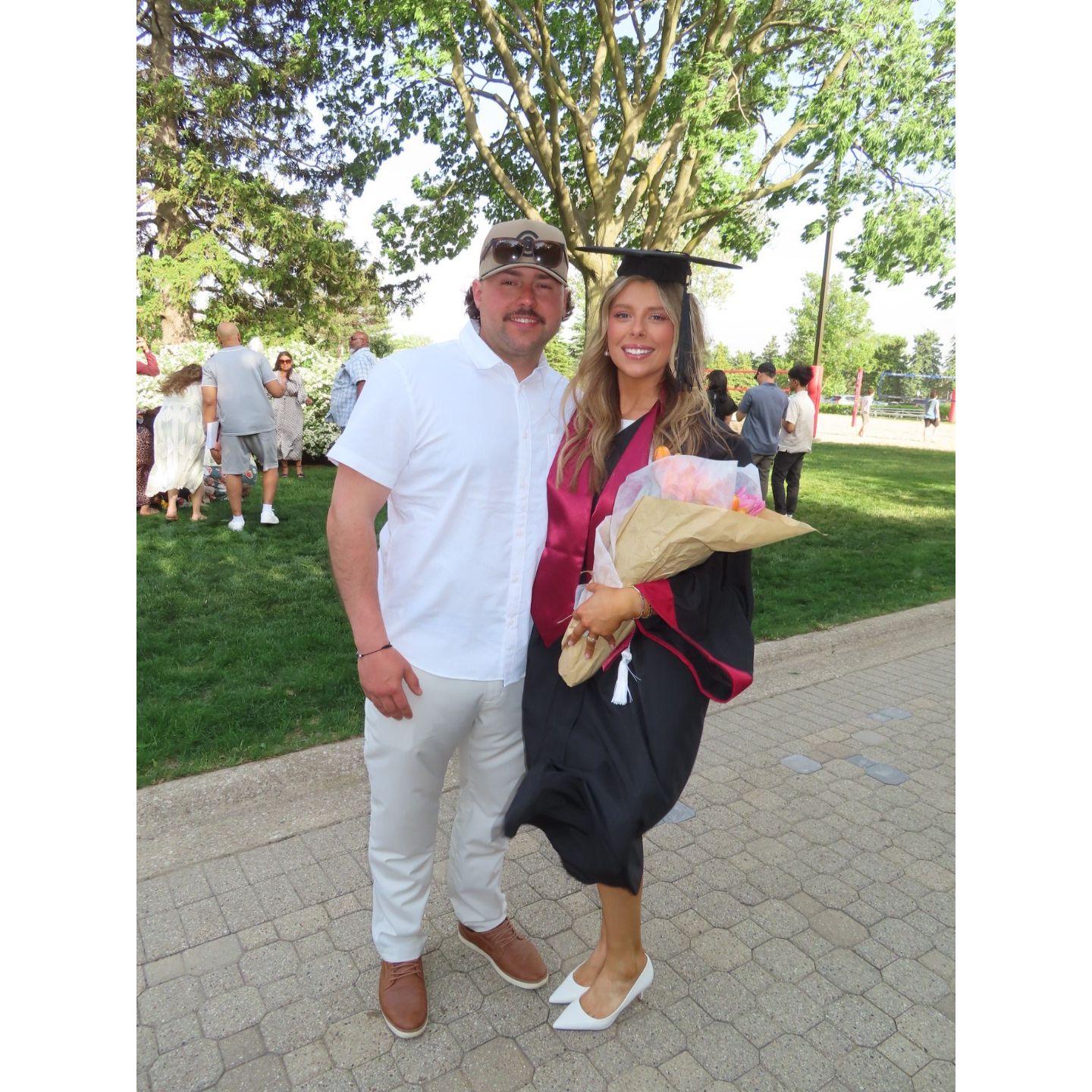 We've been each others #1 supporter and always stood by each other's side through everything.