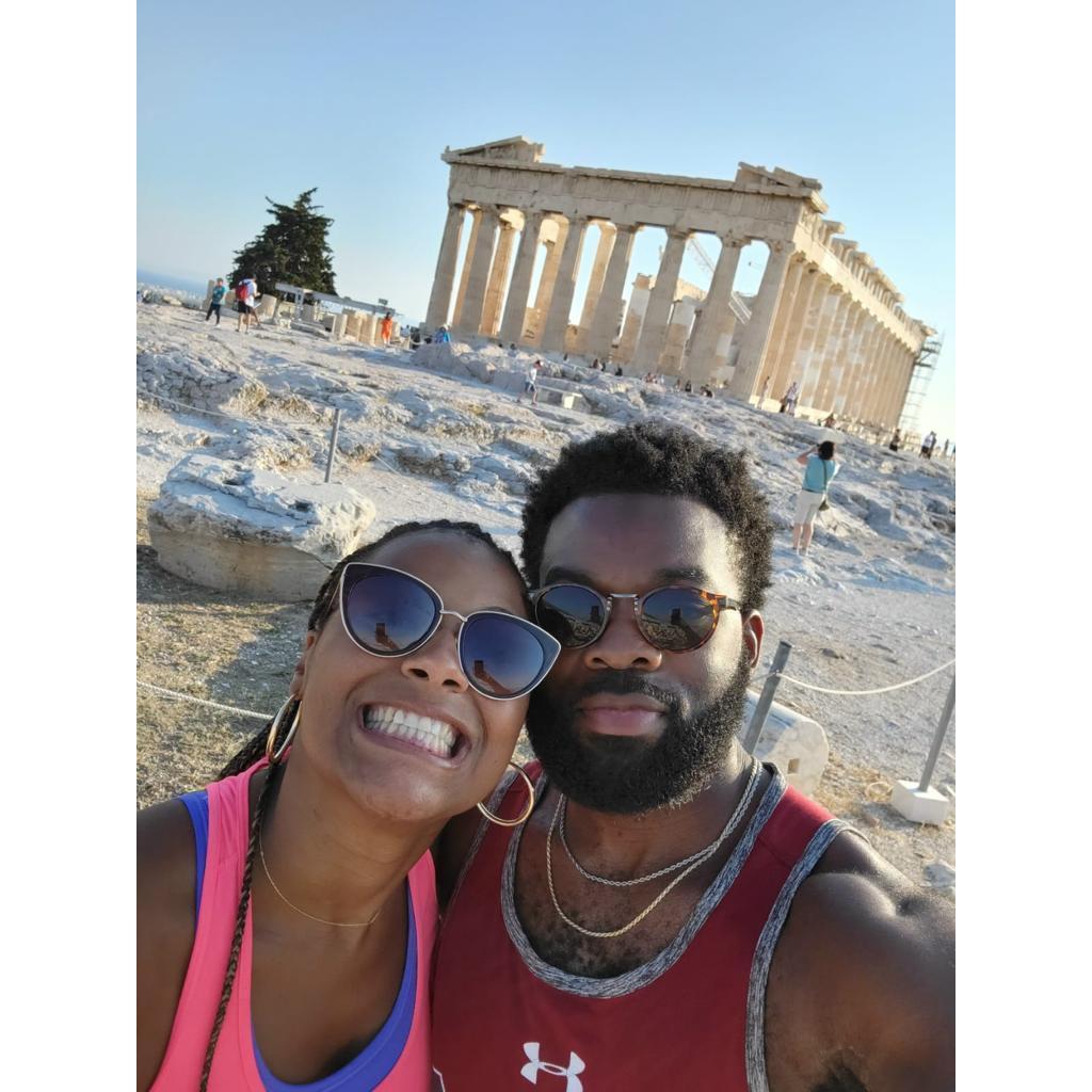 Tourists in Athens!