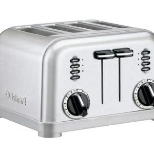 Cuisinart - 4-Slice Metal Classic Toaster - Silver