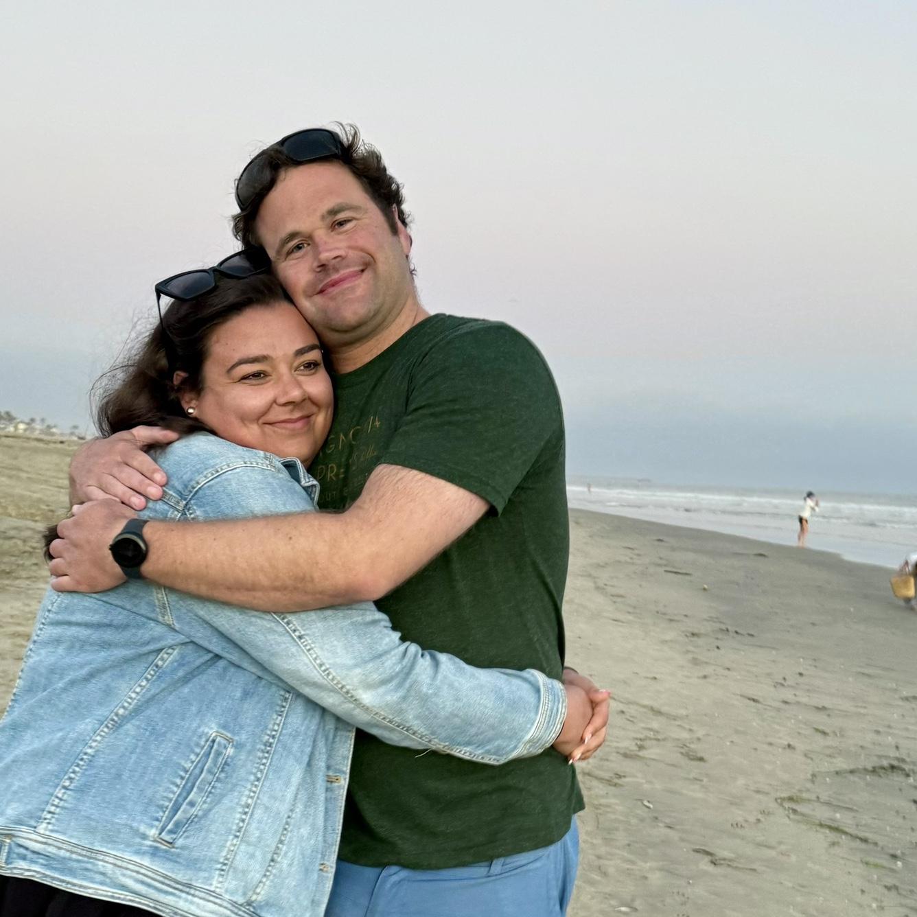 First Date beach walk
