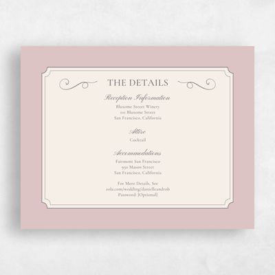 Dusty Rose, Pink Wedding Enclosure - Malta