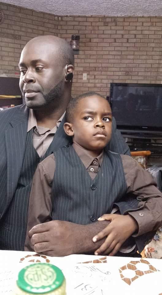His son is cute. Unfortunately i never met him. But i asked about him at times.
