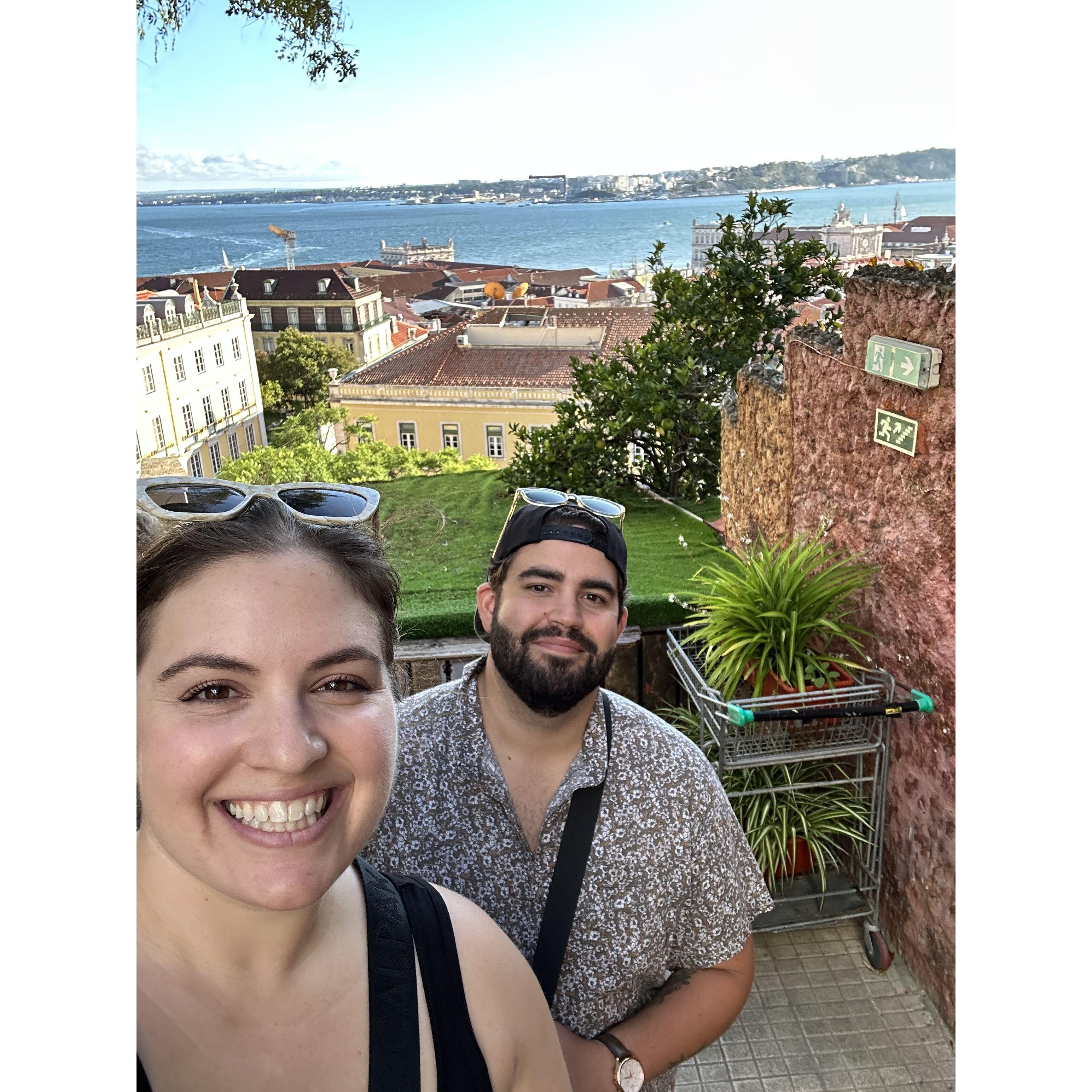 First stop in Lisbon, Portugal!