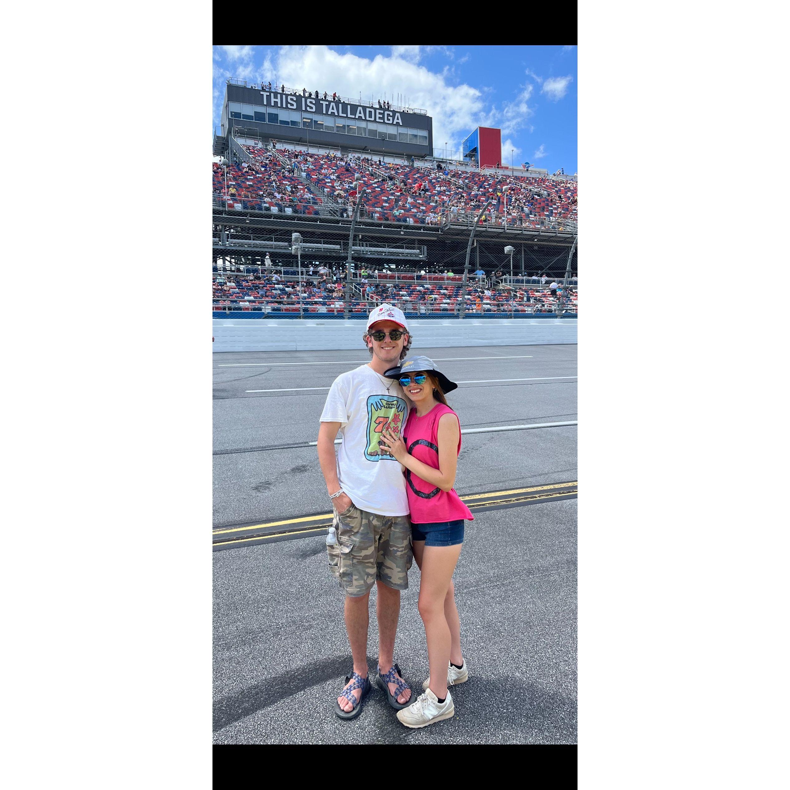 Racetrack vibes only