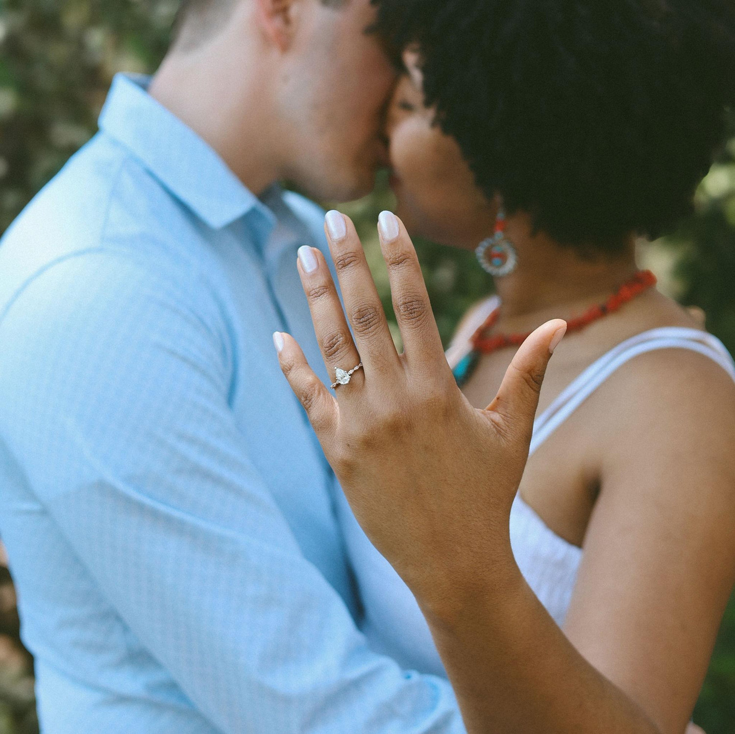 Engagement Photos at Forest Trail House