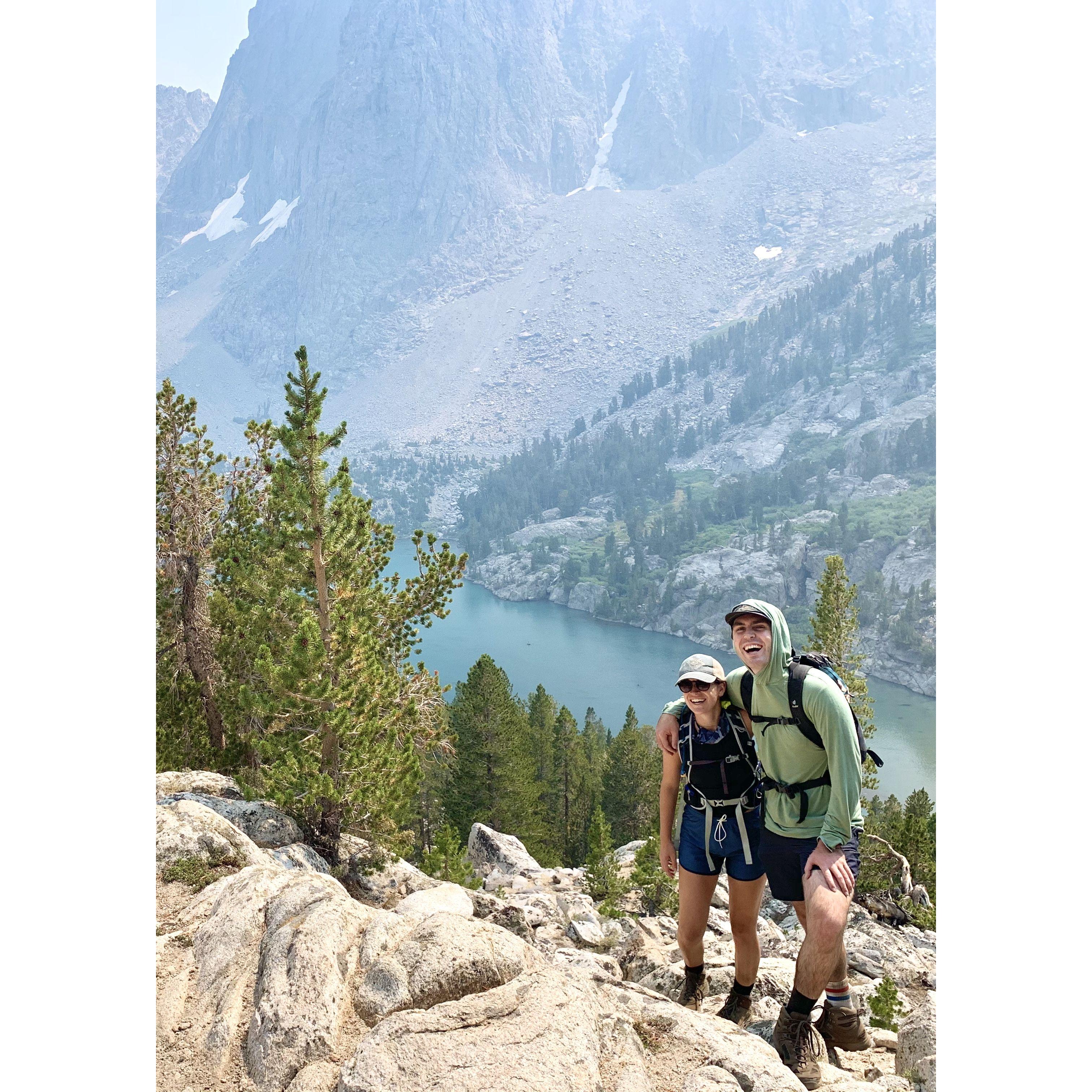 Backpacking in California era McButts