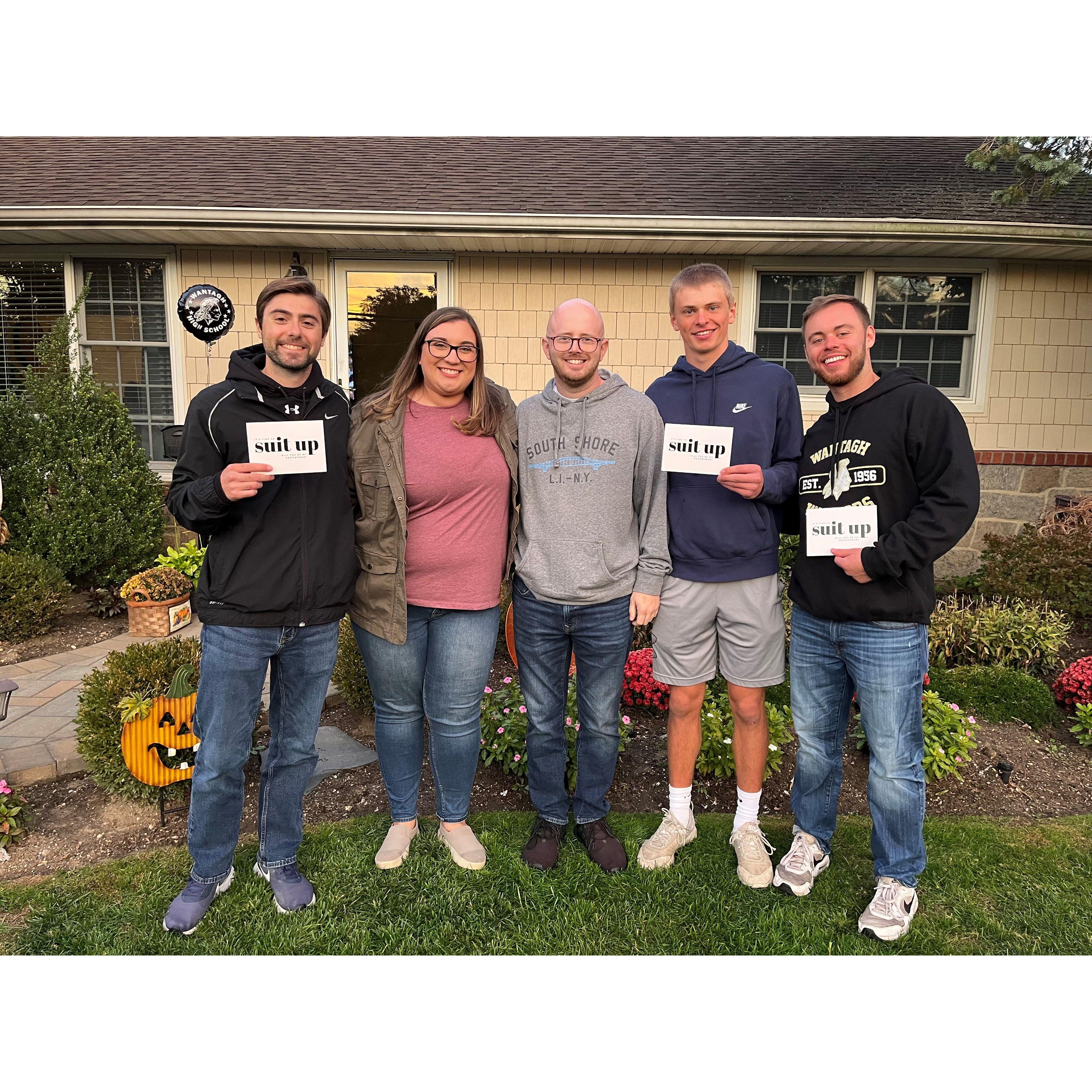 10.21.2022 ~ Wedding party proposals