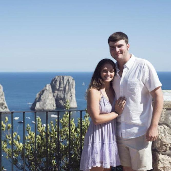 Moments before we were engaged!!!