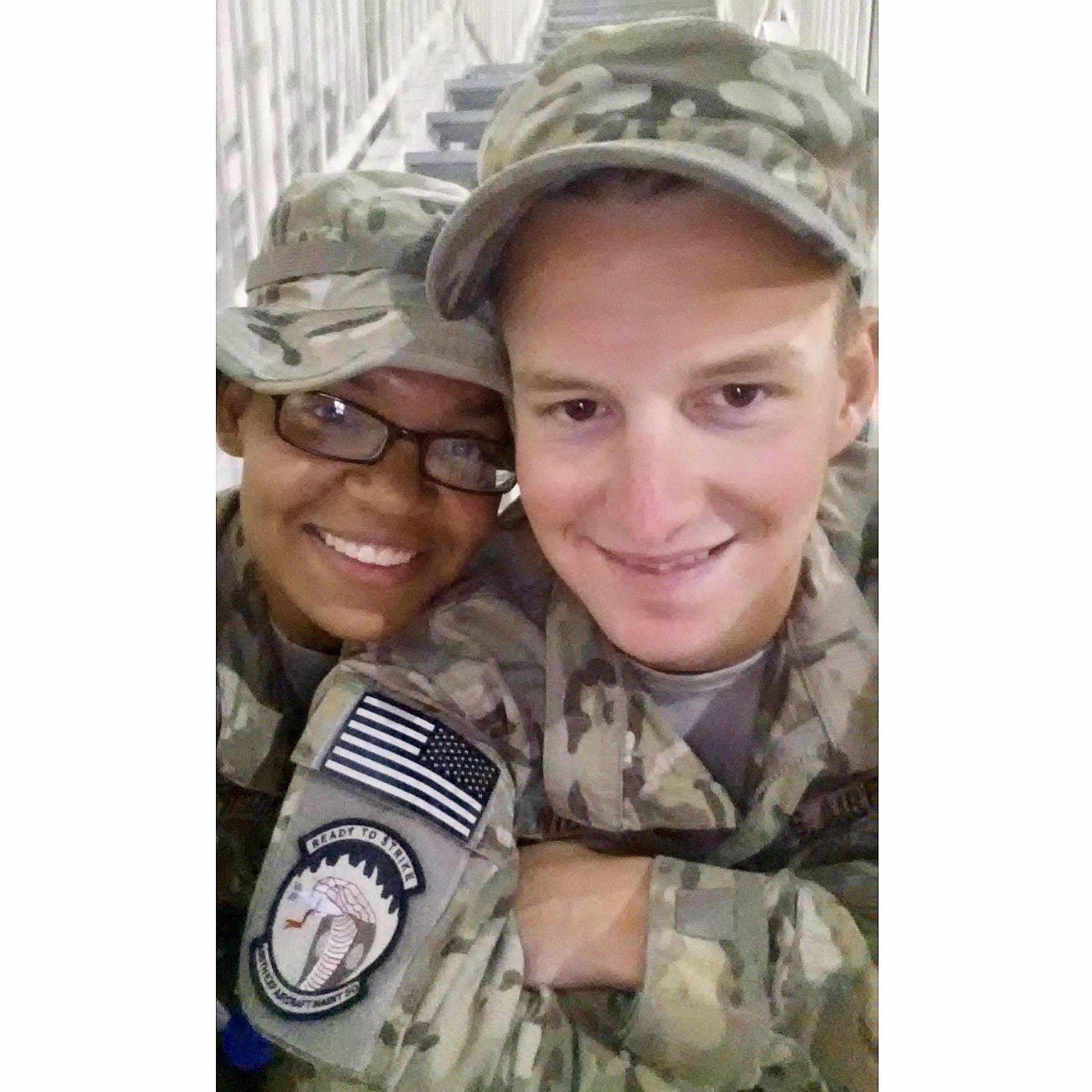 Saying ‘see ya later’ - Bagram Airfield, Afghanistan