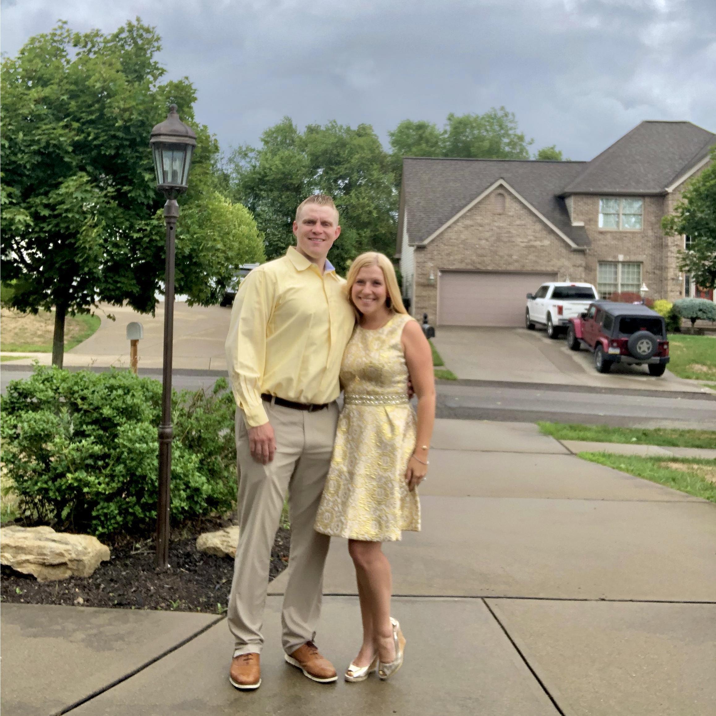 August 2: The two go on one final date night to celebrate the last day of Andrea's summer vacation before Slippery Rock's marching band camp starts in August.