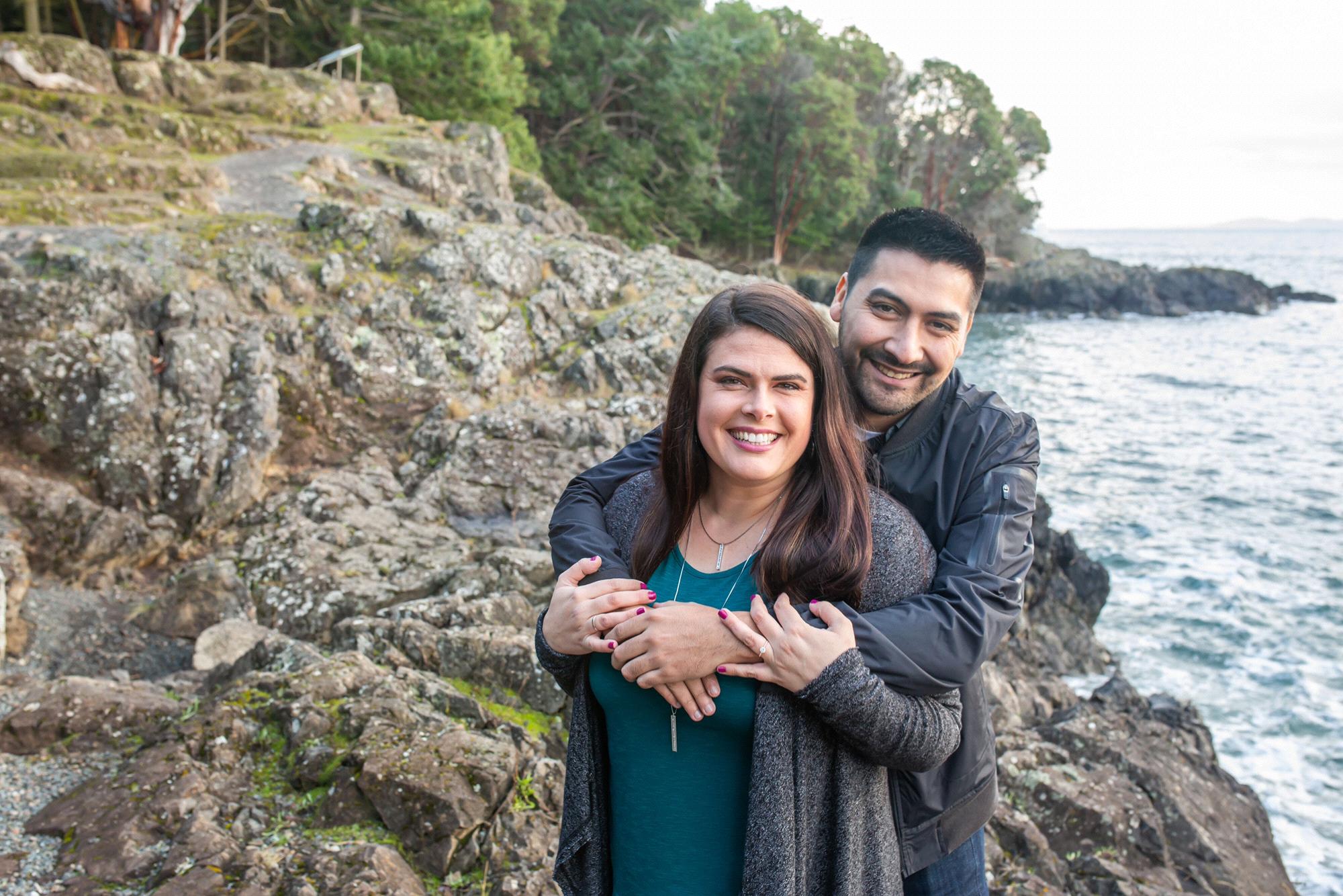 Engagement shoot at Lime Kiln