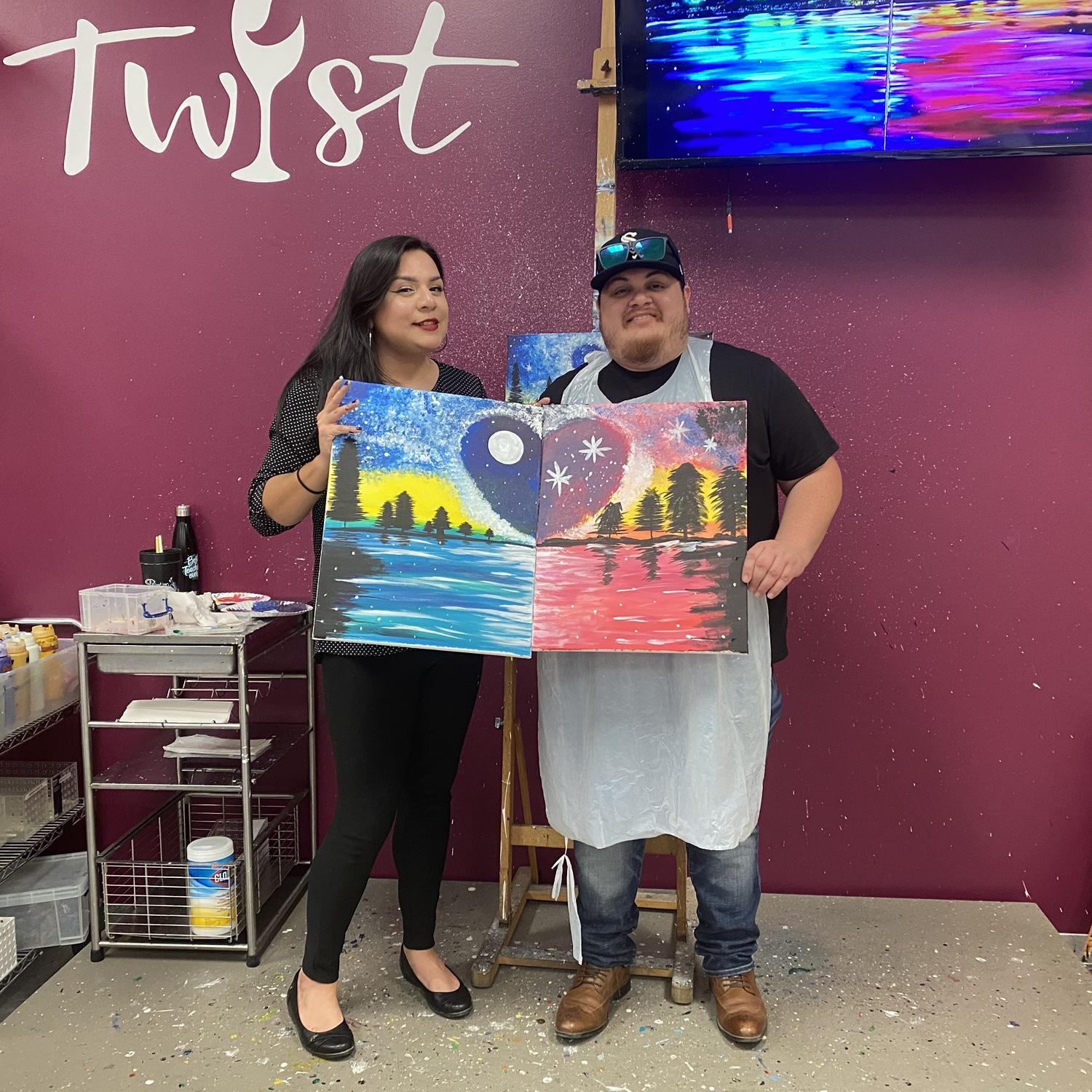 First painting date