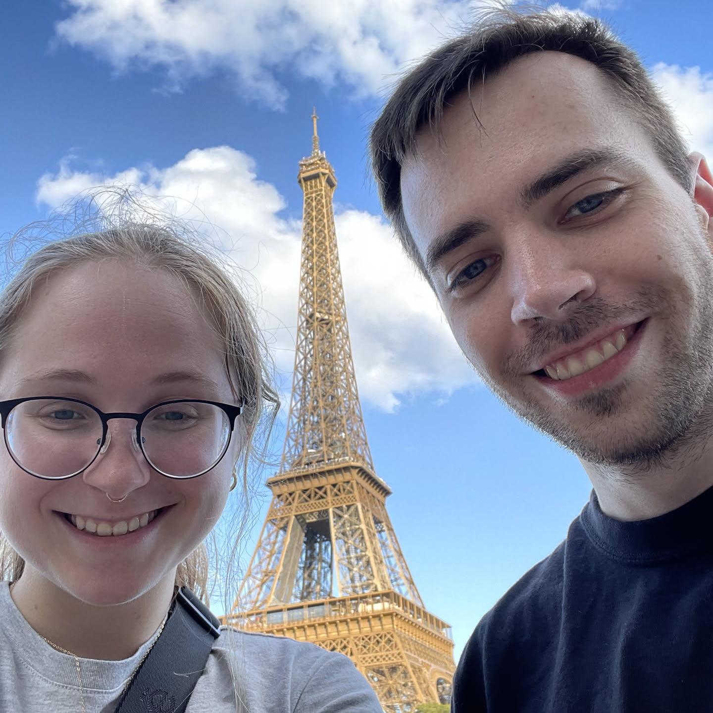 Eiffel Tower in Paris - August 2023