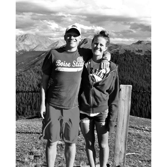 First summer dating in 2010! Backpacking trip to the  Conundrum Hot Springs near Aspen!
