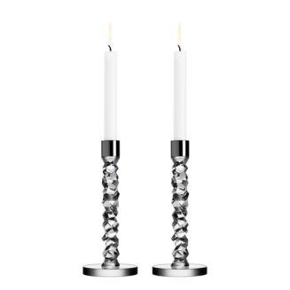 Carat High Candlesticks, Pair