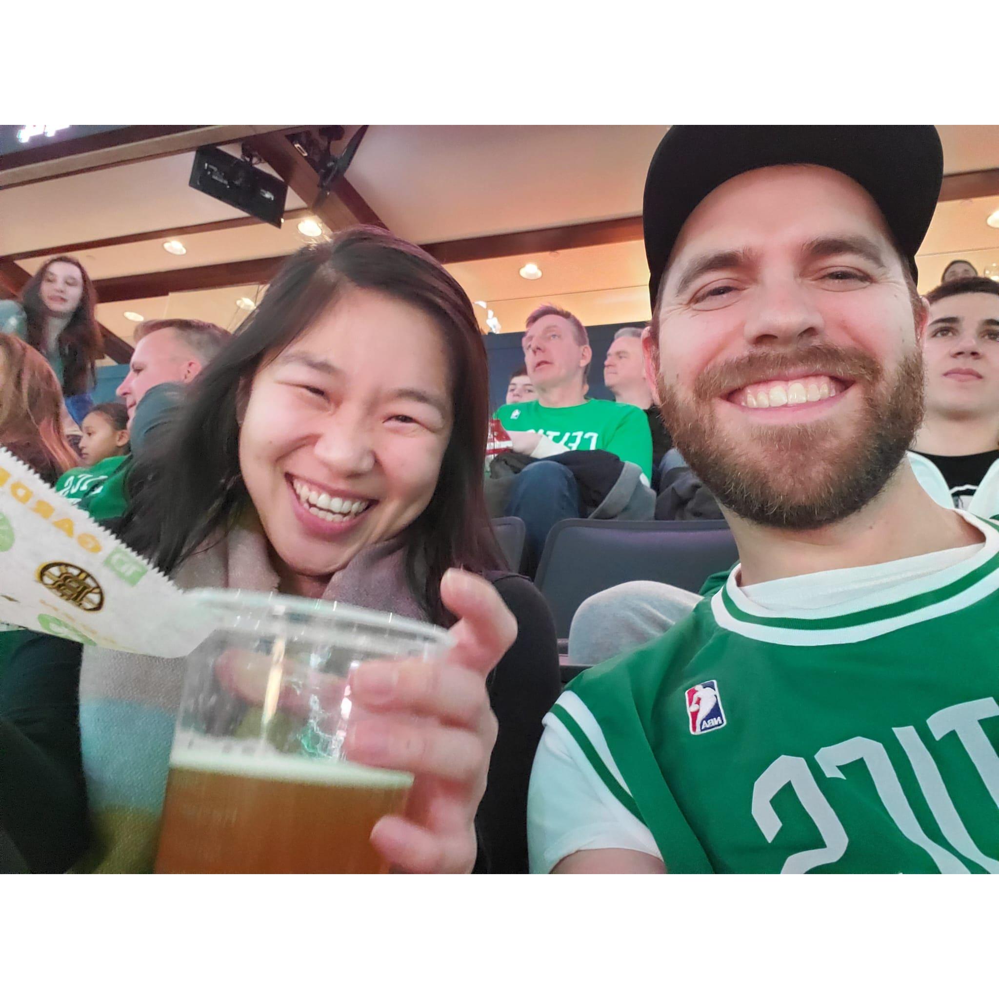 February 2020 - our first Celtic's game