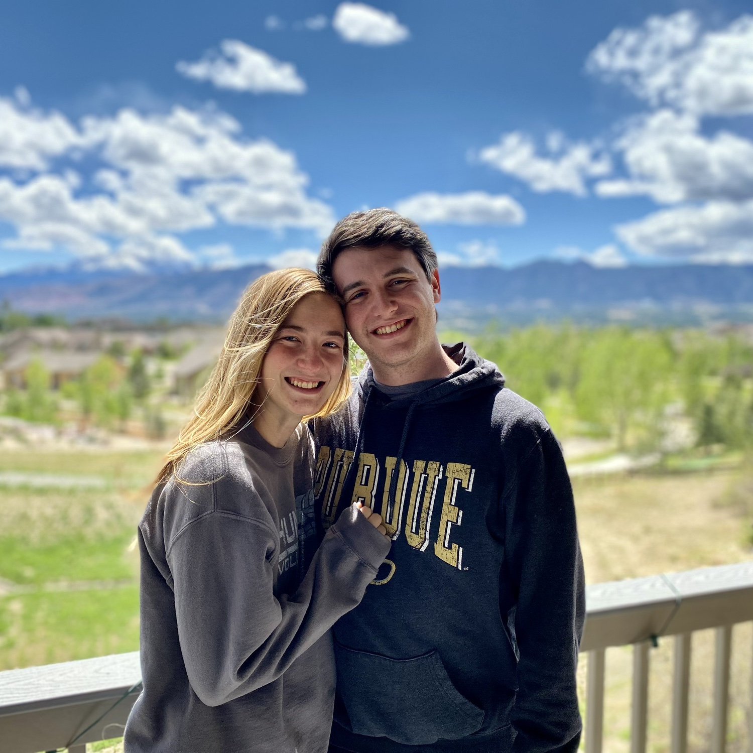 Alex visited Amelia and her family in Colorado Springs for her birthday in May 2022.