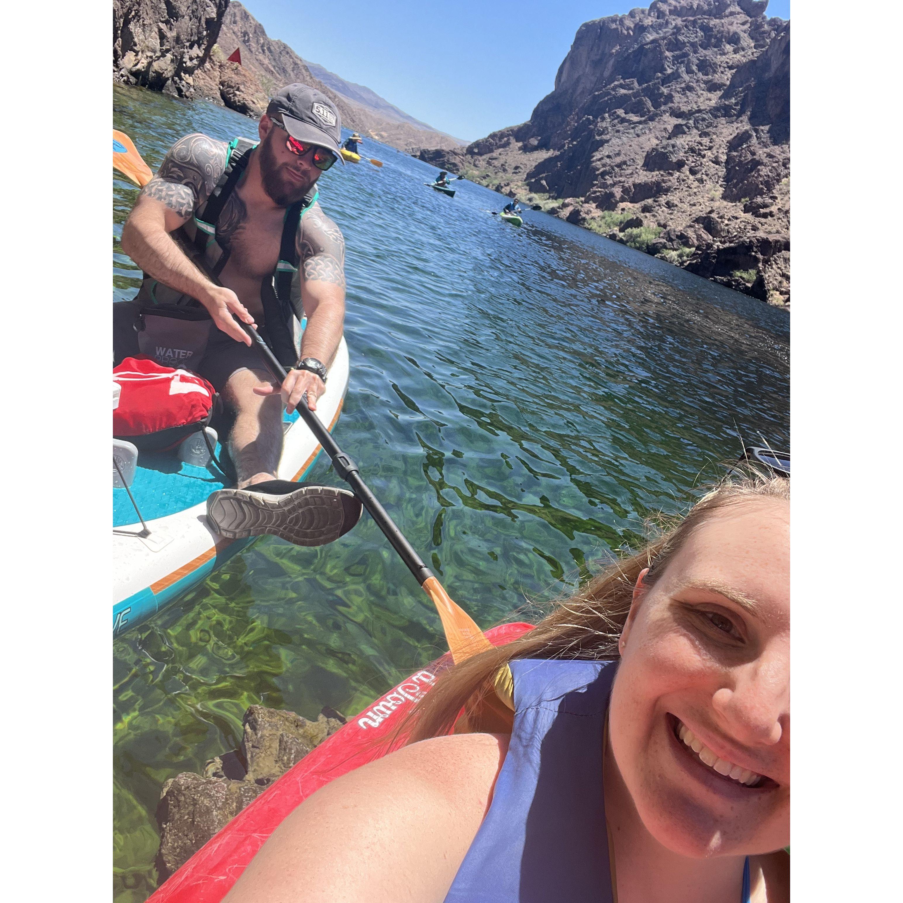 Our first Kayak trip