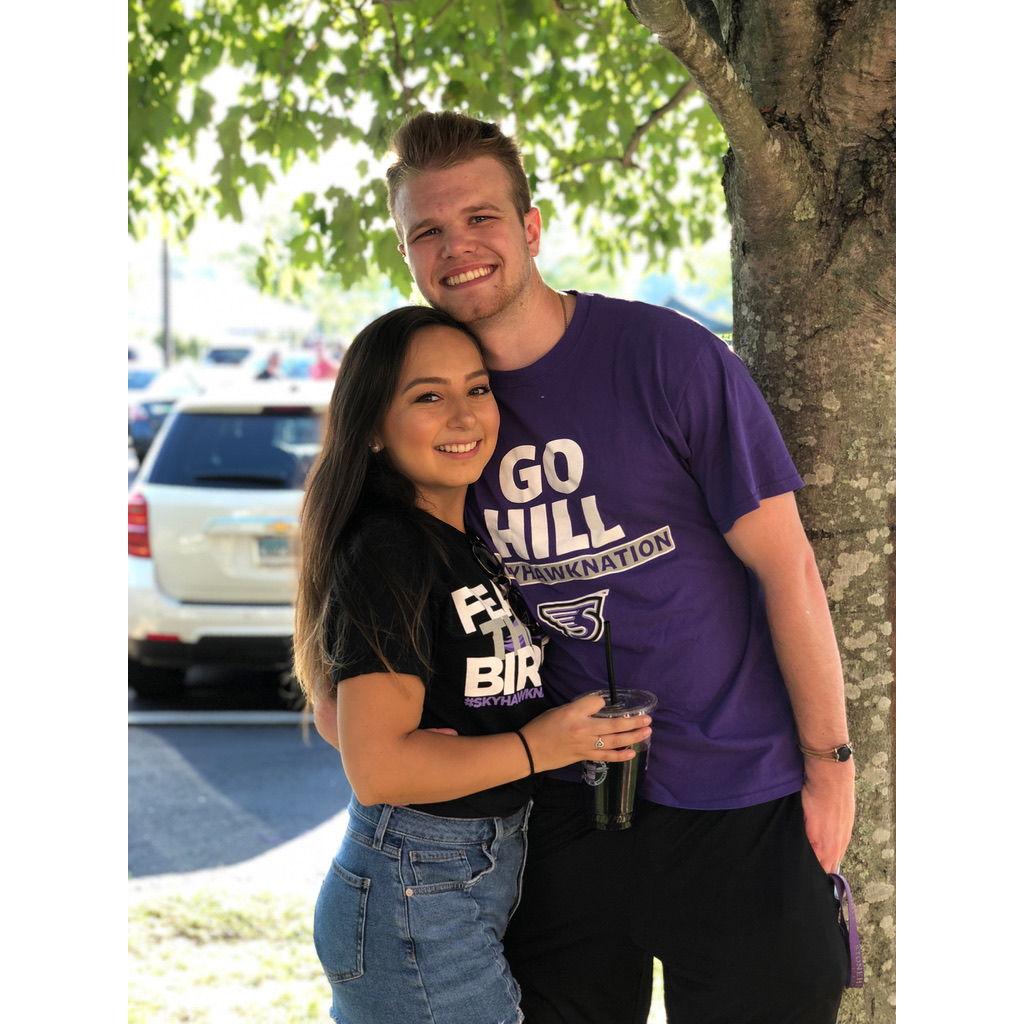 First Stonehill College football tailgate