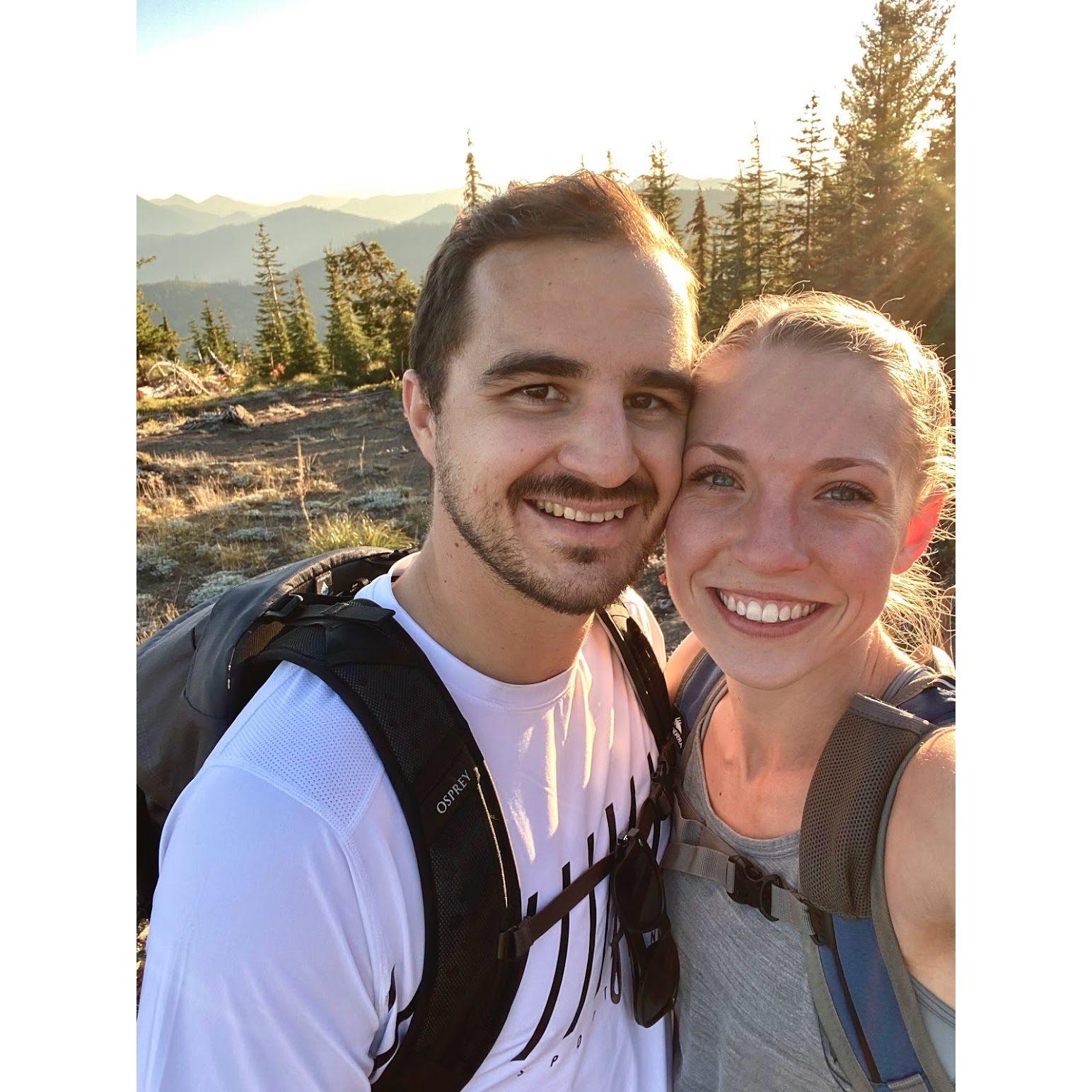 Some favorite things we do together include hiking, beach days, camping, and biking.