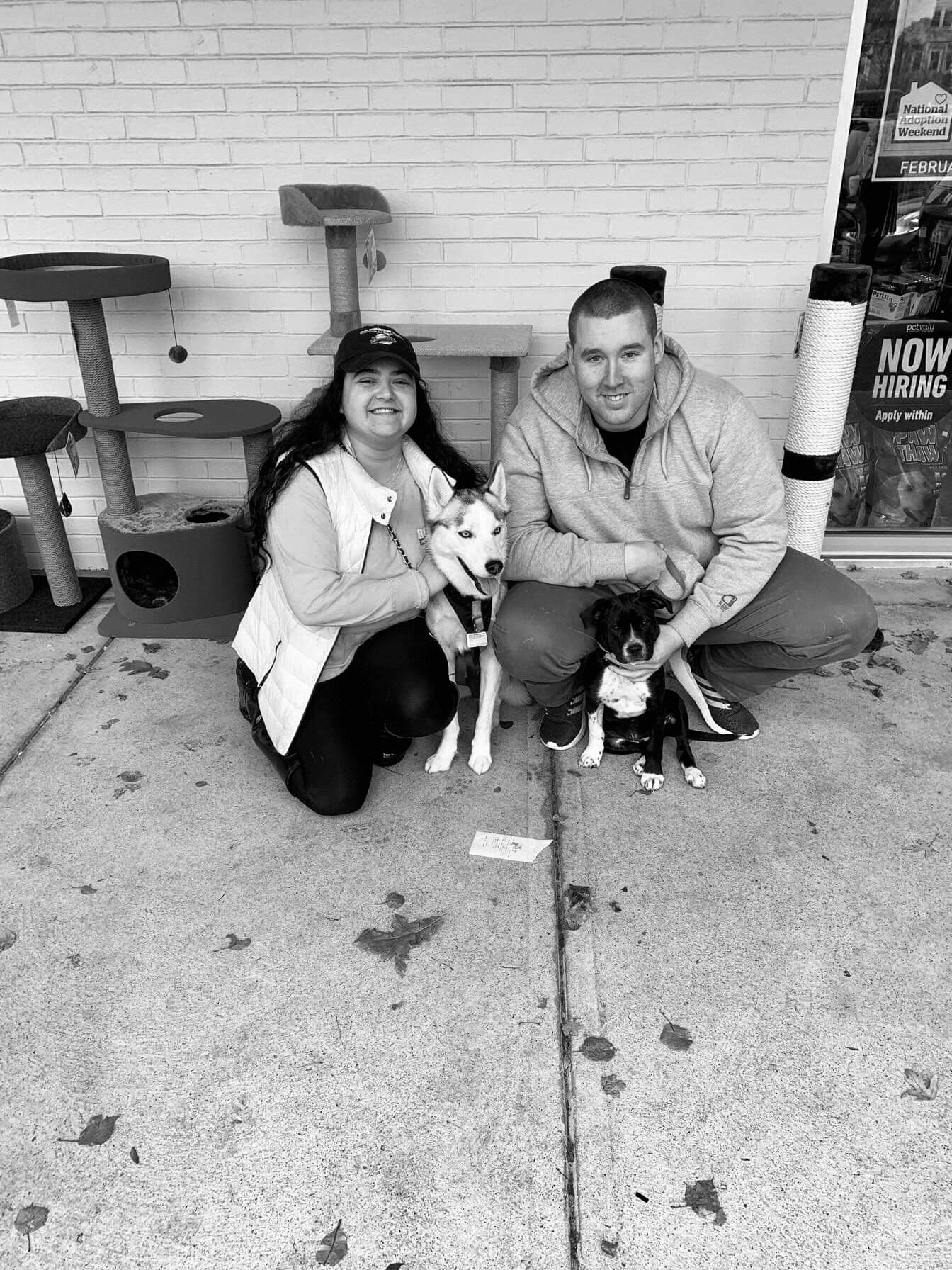 Adopting our second fur baby Zoey! Feb 2020