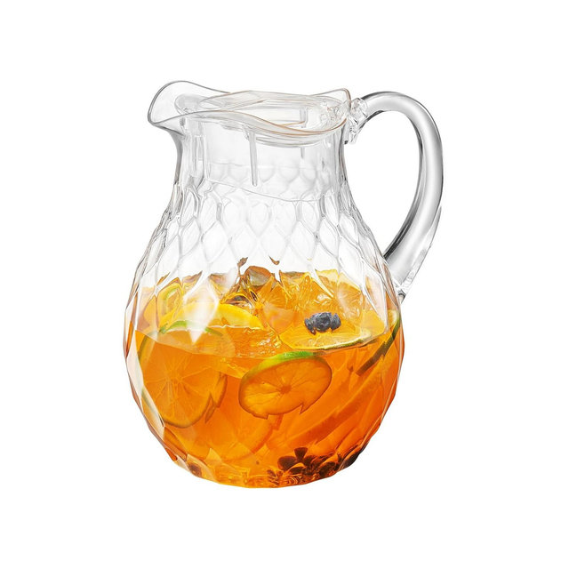The Wine Savant Textured Vintage Quilted Pitcher