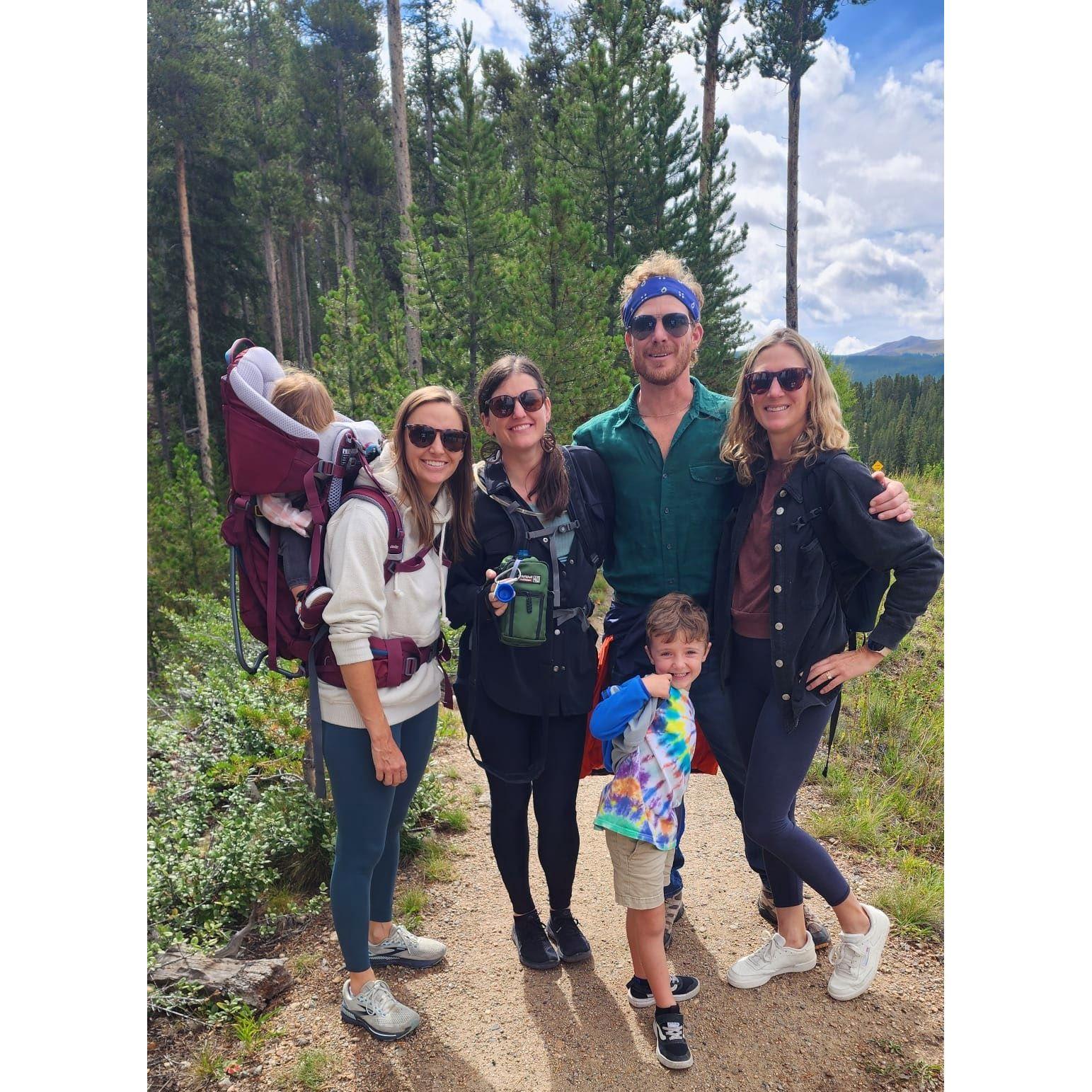 Family trip to Breckenridge, CO with Will's sister, her wife Hilary, and their two sweet babes - Greyson and Hunter.