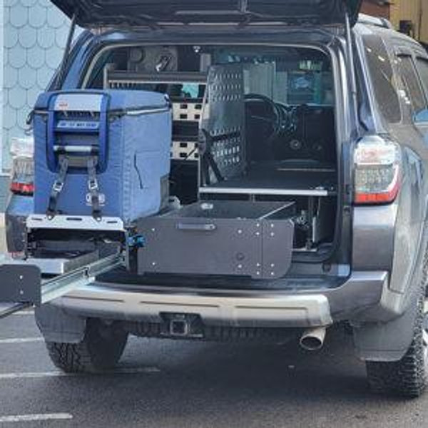 Battery powered 4Runner fridge/get lost gear : )