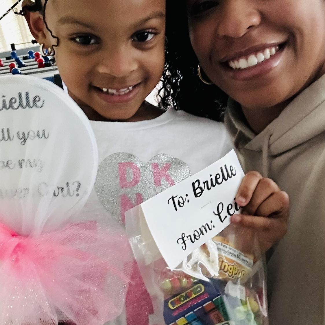 Our flower girl Brielle