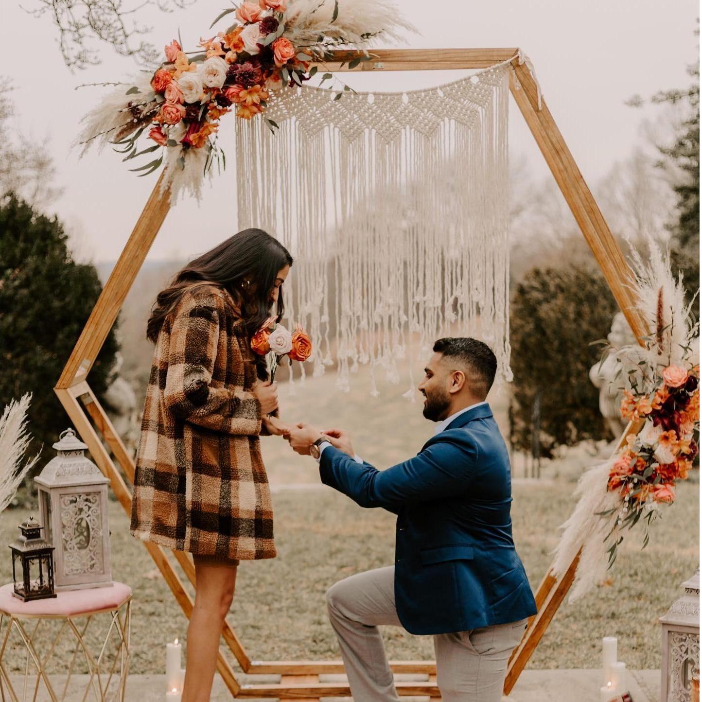 Popping the question with the easiest answer - YES! A million times!