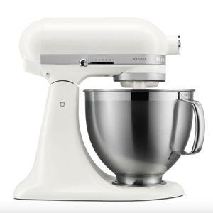 Artisan® Series 5 Quart Tilt-Head Stand Mixer with Premium Accessory Pack - Porcelain White | KitchenAid US